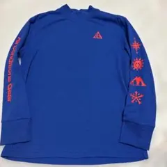 NIKE ACG ロンT カットソー ワッフル生地　XS ブルー　DRI-FIT
