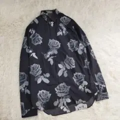 18091✨Dior homme 16aw rose シャツ 薔薇 総柄のサムネイル
