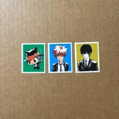 ジャンプフェア シール 特典 家庭教師ヒットマンREBORN 沢田綱吉 雲雀恭弥