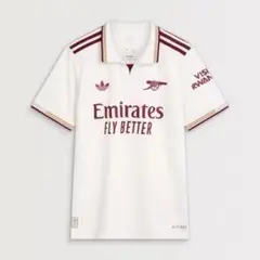 アーセナル2025/26シーズン 3RDユニフォーム（ファンバージョン）Mサイズ