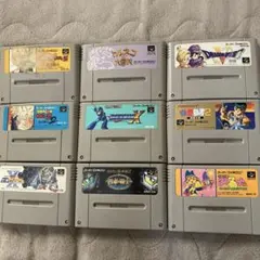 スーパーファミコン用ソフト18本まとめ売り