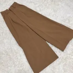 ✨美品✨ダイアグラム　サイドワイドパンツ ブラウン