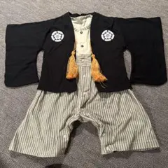 和風ロンパースと着物セットサイズ７０