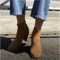 searoomlynn BASIC フィットショートブーツ