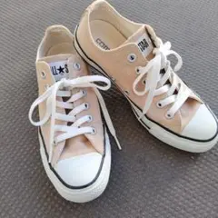 CONVERSE ALL STAR スニーカー 24cm ベージュ ローカット