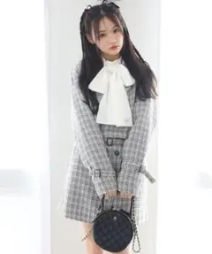 ワンアフターアナザー ナイスクラップ ショートジャケットにもなるワンピコート