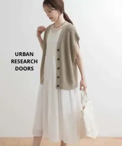 2WAYタンクトップレイヤードワンピース ¥8,250 DOORS