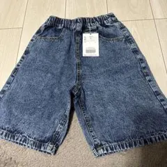 新品タグ付き ブリーズ デニム 半ズボン 110cm