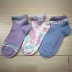 新品！キッズ子ども女の子靴下ソックスセット 3足１９〜２４センチ