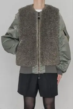 2025年最新】HYKE Faux Shearling Type MA-1の人気アイテム - メルカリ