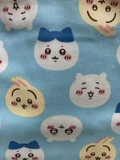 ちいかわ オックス生地 ハギレ カットクロス フェイス