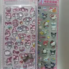 ボンボンドロップシールマイメロ他2種シートセット