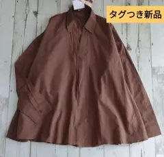 新品　しまむら　裾フレアブラウス