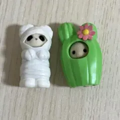 シルバニア　赤ちゃん　アドベンチャーシリーズ　パンダ　みるくウサギ