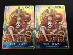 モンキー・D・ルフィ バンダイフェスプロモ 2枚 ワンピース カード