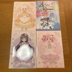 【匿名配送】4枚劇場版 魔法少女まどかマギカ まどマギ クリアファイル ローソン