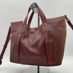 ゲンテン　ハンドバッグ　ショルダーバッグ　2way レザー　本革のサムネイル