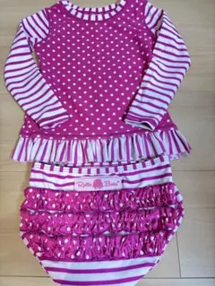 Ruffle Butts 3T 水着パープルドット