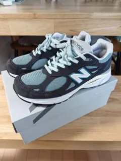 美品 KITH × New Balance 990V3 
