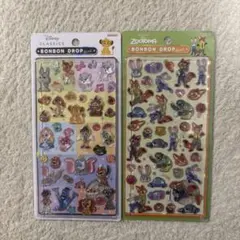 ボンボンドロップシール ディズニークラッシック ズートピア 2枚セット