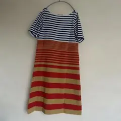 UNIQLO x MARNI ボーダーワンピース 半袖 XL