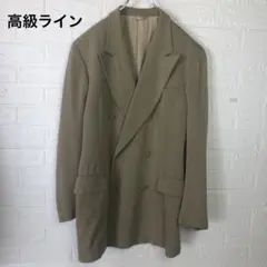 GIORGIO ARMANI BORGONUOVO 黒タグ カーキ テーラード