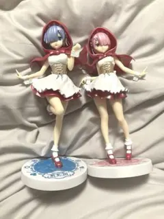 Re:ゼロから始める異世界生活 リゼロ レム ラム フィギュア セット
