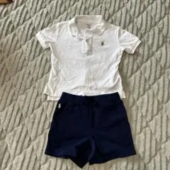 美品✨ラルフローレン　上は二回着用、下は水通しのみ