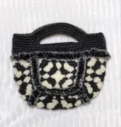 モチーフバッグ　かぎ針編み　編み物