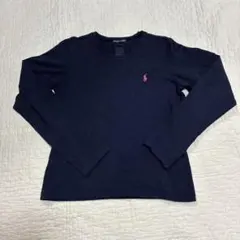Ralph Lauren ネイビー 長袖カットソー　120