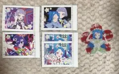 ひみつのアイプリ ぱしゃこれ 桜型クリアカード ビビ チィ 6点