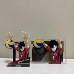 ハイキュー　ベースヤードトーキョー　アクスタ　アクリルブロック　黒尾