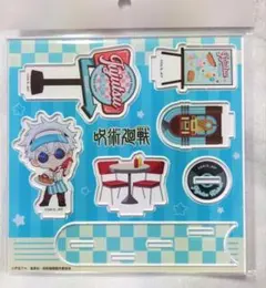 呪術廻戦 タワレコカフェ ミニアクリルジオラマ ダイナーver. 五条悟 高専