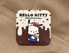ハローキティ 50周年 アニバーサリー サーティワンアイス 缶バッジ ポチャッコ