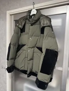 sacai ダウンジャケット 23-03249M カーキ