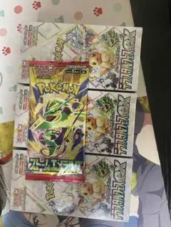ポケモンカードゲーム テラスタルフェスex 3BOX シュリンク付き +1バック