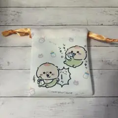 【新品未使用】ちいかわbaby ミニ巾着くりまんじゅう　シーサー