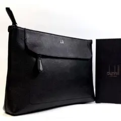 現行 完売 極美品 ダンヒル ベルグレイヴ クラッチバッグ フラップ シュリンク