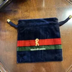 Roberta di Camerino 巾着袋 ネイビー