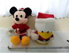 クリスマス ミッキーマウス パッツィダック サンタぬいぐるみ