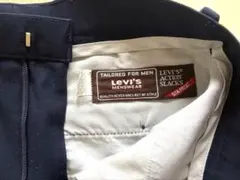 80s LEVI’S アクションスラックス ネイビー STA-PRESTのサムネイル