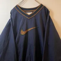 【激レア】ナイキ　ナイロンジャケット　刺繍　銀タグ