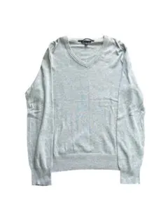 Gap Vネックニット グレー 00s 古着のサムネイル