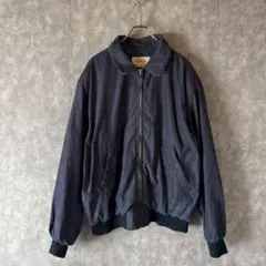 ST. JOHN'S BAY スイングトップ ネイビー XL 90s 古着