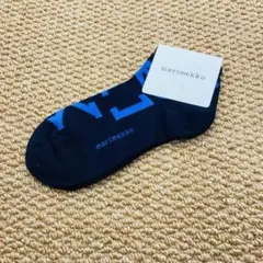 marimekko ソックス 靴下 ネイビー ブルーのサムネイル