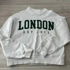 ZARA ポロシャツスタイルトレーナー　152cm