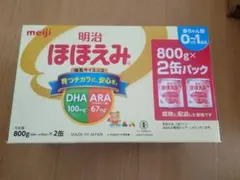 明治 ほほえみ 2缶パック 800g×2缶 （1箱）