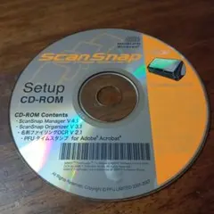 ScanSnap S510 セットアップ CD-ROM