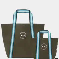 英国1店舗限定 アニヤハインドマーチ ユニバーサルバッグ ストライプ