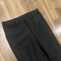 【日本製】【オーダーメイド】【スラックス】　レディースウールパンツ黒